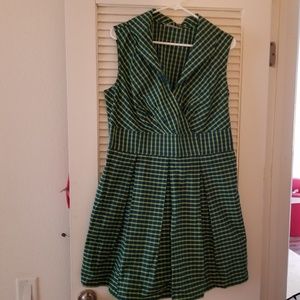 Cute eShakti Sleeveless Plus Size Dress 1x (16w)